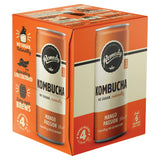 Remedy kombucha mango passion 4x300ml, imported from the UK