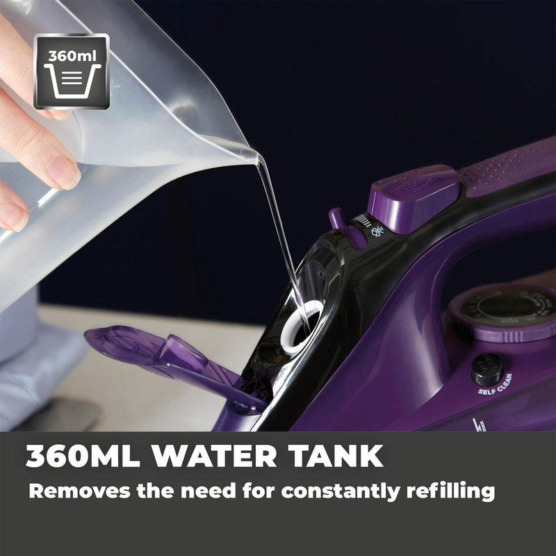 Tower T22008 2-in-1 CeraGlide Steam Trad Iron