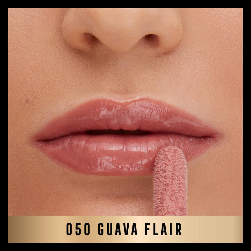 Max Factor 2000 Calorie Glaze Full Shine Tinted Lip Gloss 050 Guava Flair