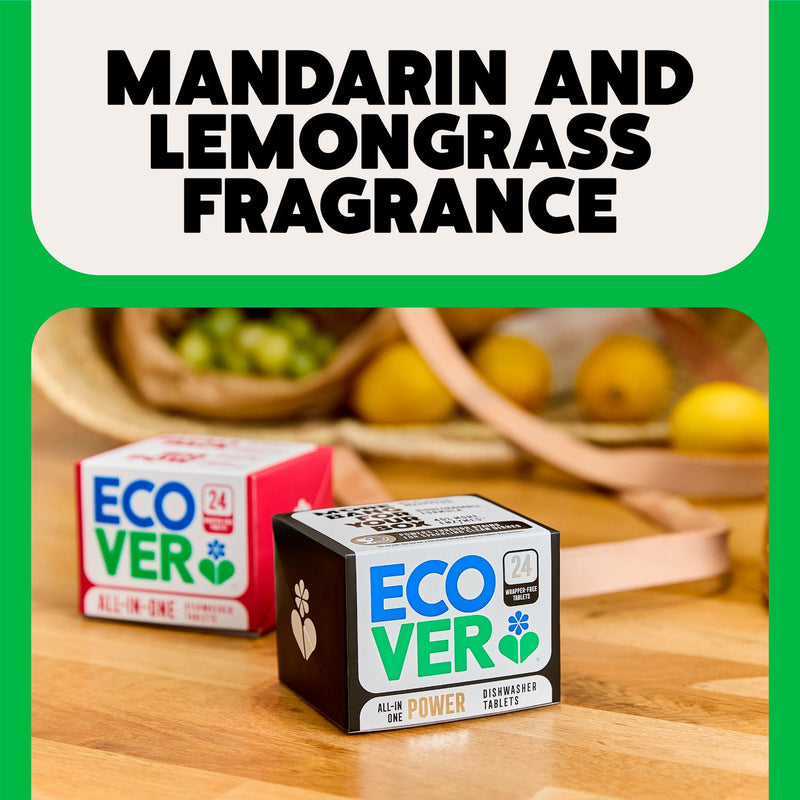 Ecover All in One Wrapper Free Dishwasher Tablets x45 0.78g