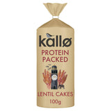 Kallo Protein Packed Lentil Cakes 100g, UK version