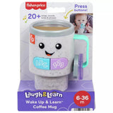 Fisher Price Wake Up Learn Coffee Mug toy - British product