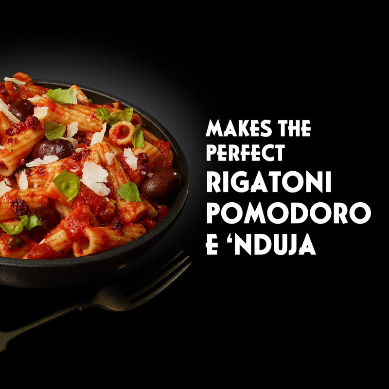 Napolina Rigatoni Pasta 500g, imported from the UK