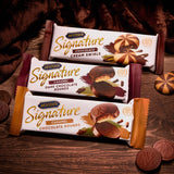 Dark Chocolate Caramel Centre Biscuit Rounds 109g
