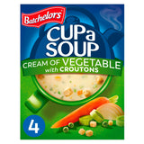 Batchelors Cup a Soup, Cream of Vegetable with Croutons x4 122g