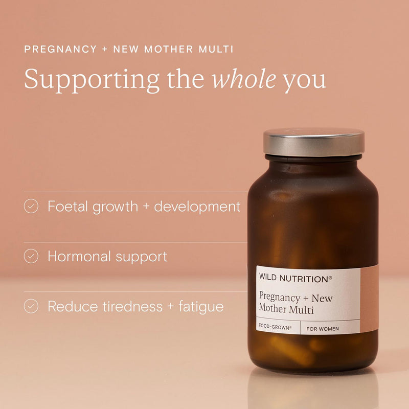 Pregnancy and New Mother Multi-Vitamin Capsules 90 Count with Folic Acid
