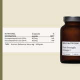 Wild Nutrition Pure Strength Omega 3 Capsules x120