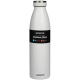 Sistema Hydrate stainless steel bottle multicolour 750ml (British brand)