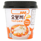 Yopokki cheese topokki instant rice cake 120g, UK version