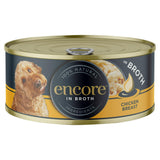 Encore Natural Chicken Selection In Broth Tinned Dog Food 156g
