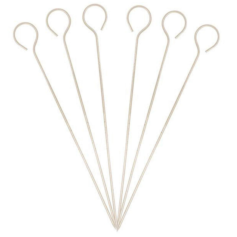 Sainsbury's Home stainless steel skewers pack of 4 (British brand)