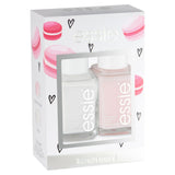 Nail Polish French Manicure Duo Kit with Sheer Pink and White Colors, 2 x 13.5ml