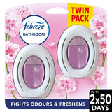 Febreze Bathroom, Continuous Air Freshener Odour Elimination & Prevention, Blossom & Breeze