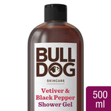 Bulldog Vetiver & Black Pepper Shower Gel 500ml - British product