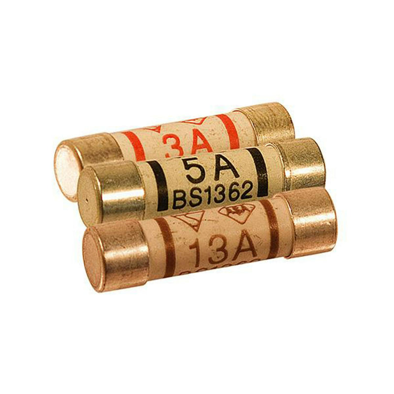 Masterplug Electrical Fuses Mixed Pack 4 Count, imported from the UK
