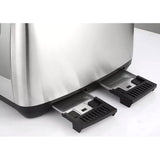 Cookworks 4 Slice Toaster - Stainless Steel