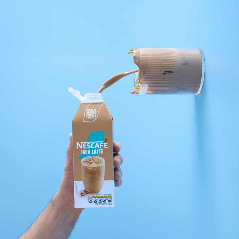 Nescafé Iced Coffee Latte Multiserve 750ml, imported from the UK