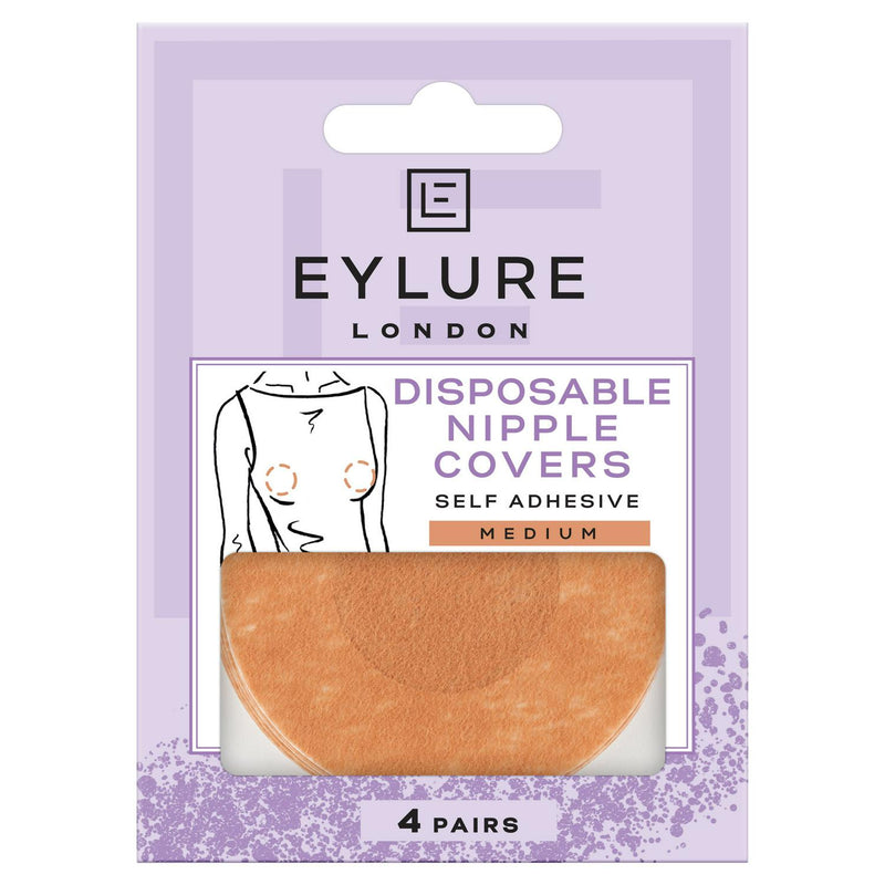 Medium Disposable Self-Adhesive Nipple Covers Pack of 4
