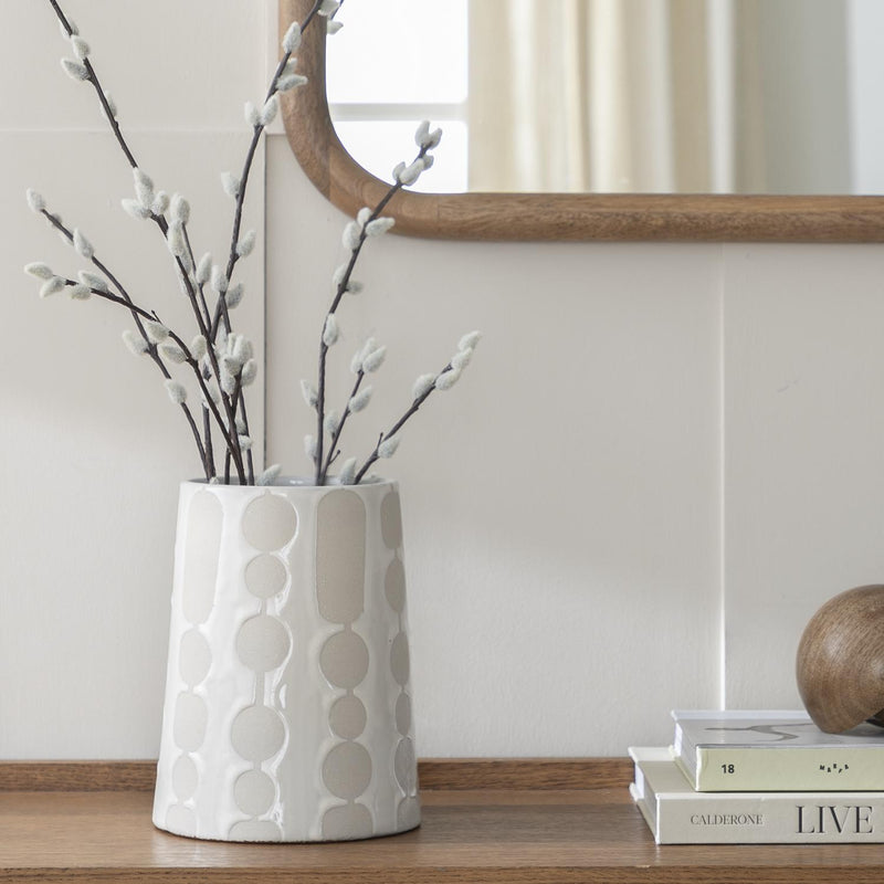Habitat Cascais Geometric Vase 20cm, UK version