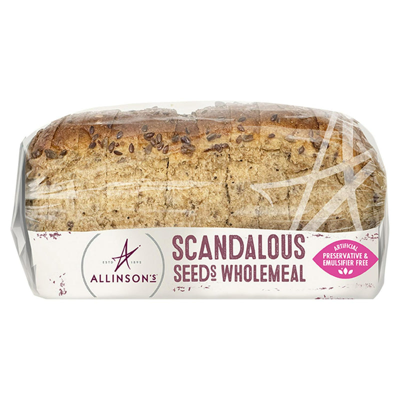 Allinson's Batch Baked Scandalous Seeds Wholemeal Bread 650g
