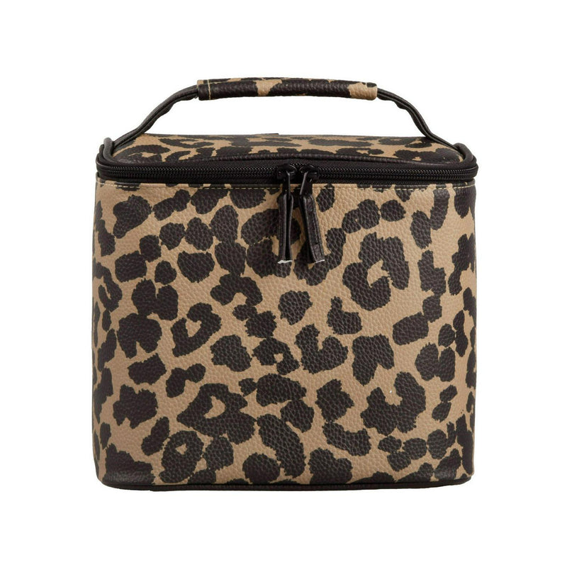 Sainsbury's Home tan leopard printed lunch bag (British brand)