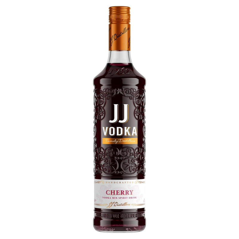 JJ Vodka Cherry Spirit Drink 100cl, UK version