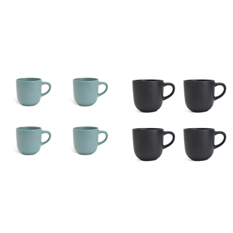 The Habitat Matte Charcoal Mug Stoneware, UK version