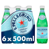 San Pellegrino Sparkling Water 500ml 6-pack (British brand)
