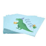 Sainsbury's Home Pack of 20 3ply Dinosaur Paper Napkins - 33cm