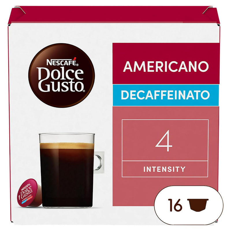 Nescafé Dolce Gusto Americano Decaf Coffee Pods x16