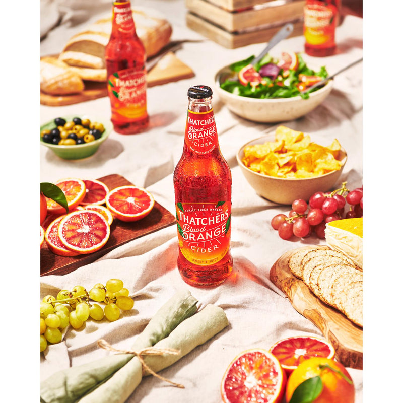 Thatchers Blood Orange Cider bottle 500ml (British brand)