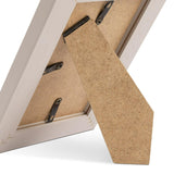 Habitat Beaded Wooden Picture Frame - Grey - 23x18cm