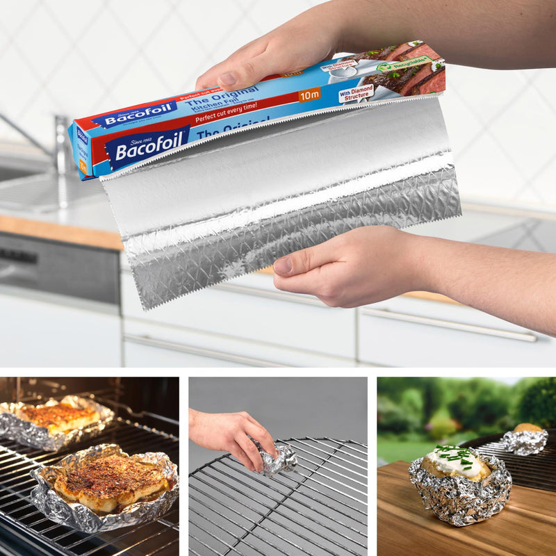 Bacofoil kitchen foil 30cm x 10m - British product