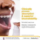 BetterYou Boost B12 oral spray bottle 25ml - British product