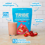 Tribe Berry Protein Superblend 500g Pouch (British brand)