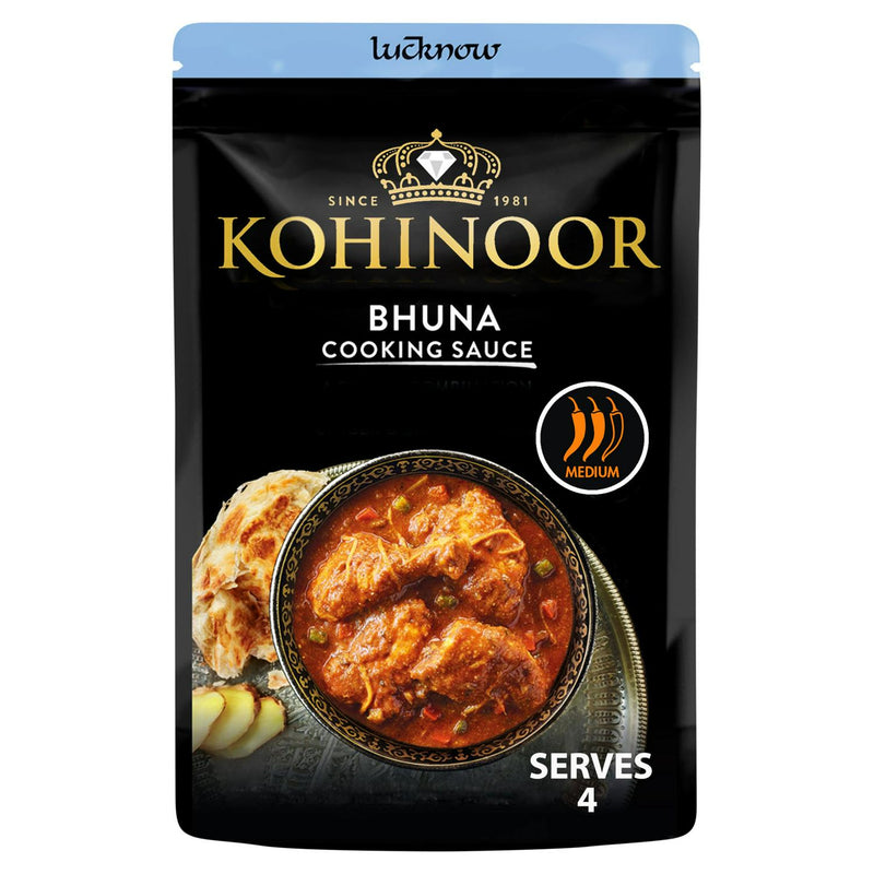 Kohinoor Lucknowi Bhuna Sauce 375g, UK version