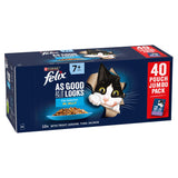 Felix Senior Cat Food Fish Selection in Jelly 40 x 85g - British product