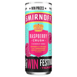 Smirnoff Raspberry Crush cocktail mix 250ml (British brand)