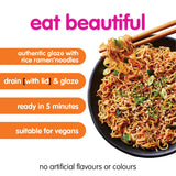 Teriyaki Chicken Flavour Stir Fry Style Rice Ramen Noodles 81g