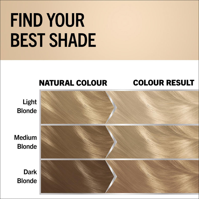 Ammonia-Free Permanent Oil Hair Colour in Light Ash Blonde
