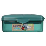Sistema Quaddie lunch box 1.5L with bottle (British brand)