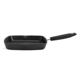 Habitat Black Aluminium Griddle Pan 24cm Non-Stick, UK version