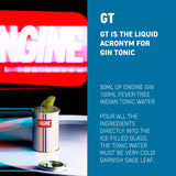 Engine organic Italian gin 70cl - British product