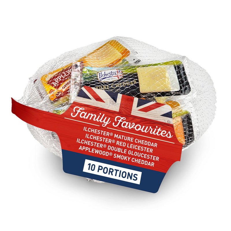 Ilchester Family Favourites cheese portions 10x15g - British product