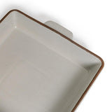 Habitat Speckle square ceramic roaster grey 27cm, UK version