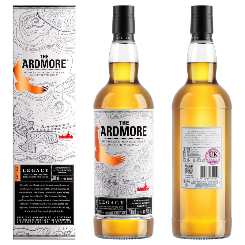 Ardmore Legacy Single Malt Scotch Whisky 70cl - British product
