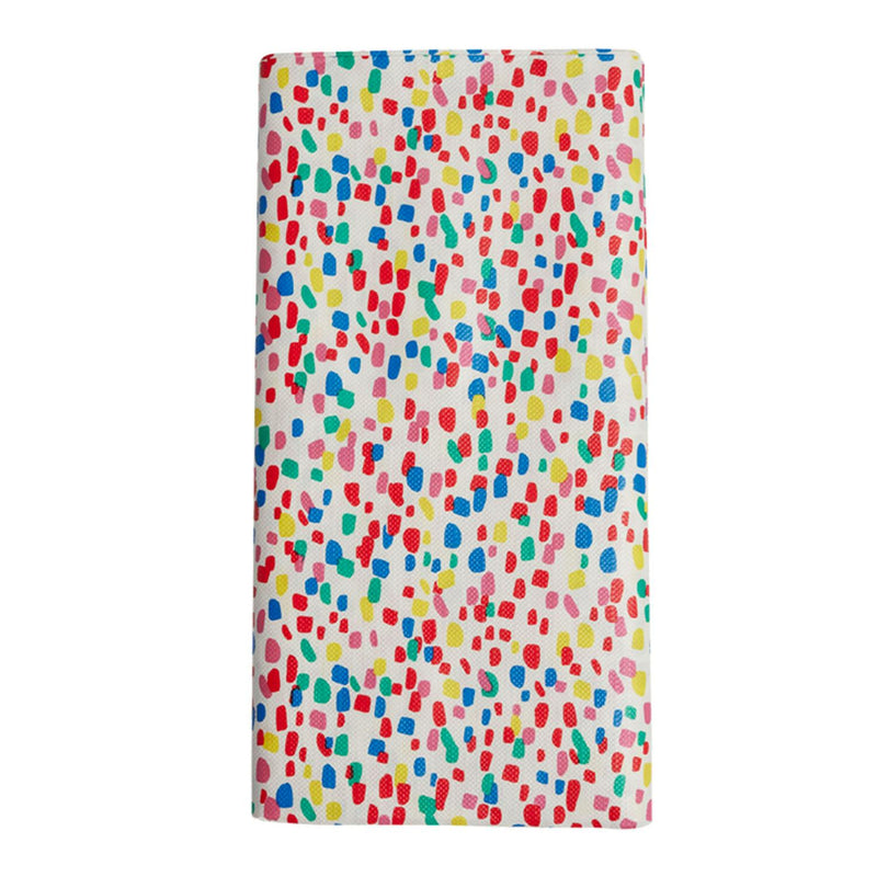 Sainsbury's Home Rainbow Confetti Paper Tablecover 120x180cm (British brand)