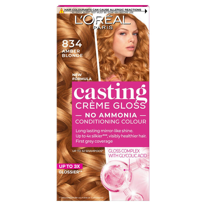 L'Oréal Paris Casting Creme Gloss 834 Amber Blonde