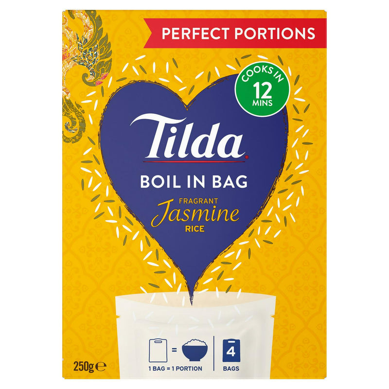 Tilda Riz Parfumé Jasmin à Cuisson Sac 250g (marque britannique)