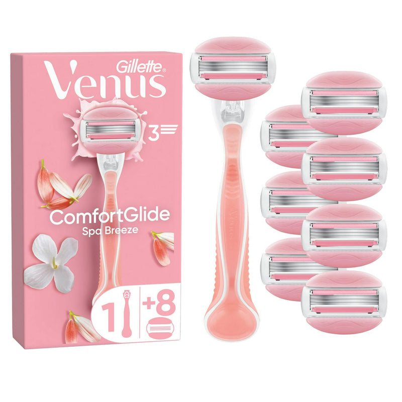 Venus Comfortglide Spa Breeze Value Pack Razor Blades x8
